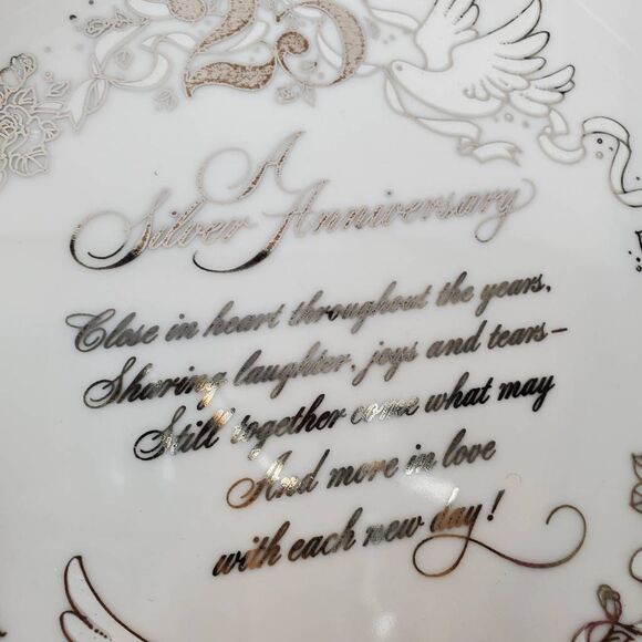Designers Collection, 25th ANNIVERSARY KEEPSAKE GENUINE PORCELAIN, WWA, INC. 197 - Picture 2 of 6